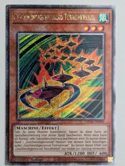 Geschwindigkeitsroid Terrorkreisel MP24-DE040 QCSR DE NM YUGIOH - Image 1