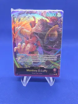 SEALED One Piece ST18 Starter Deck 18: PURPLE Monkey.D.Luffy Leader DECK ONLY - Image 1