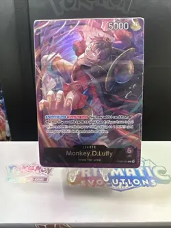 One Piece TCG Starter Deck 18: Purple Monkey.D.Luffy Deck/Brick Only - Image 1