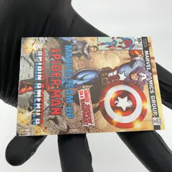 Marvel Card Captian America 79 Canvas Comic Covers Upper Deck Renditions [NM] - Image 5