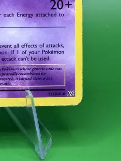 2016 Pokemon XY Evolutions Mewtwo 51/108 Holo + Non Holo 2 Card Lot - Image 5