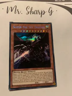 SLIFER THE SKY DRAGON - LIMITED EDITION TN19-EN008 ENG Yu-Gi-Oh! CARD SECRET R - Image 4