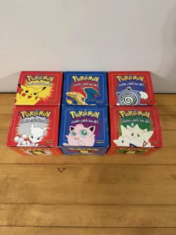 Pokemon 23k Burger King Gold Plated Trading Card Set Lot Of 6 - Image 2