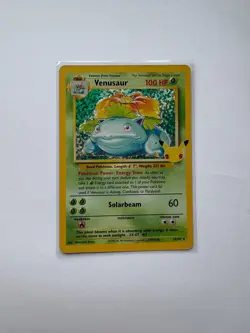 Pokemon TCG Venusaur Holo Rare Card 15/102 Celebrations 25th Anniversary Edition - Image 1