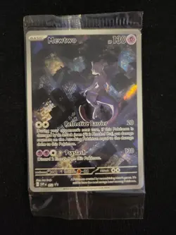 Mewtwo 052 Sv: Scarlet & Violet Promo Cards Holo SEALED - Image 1