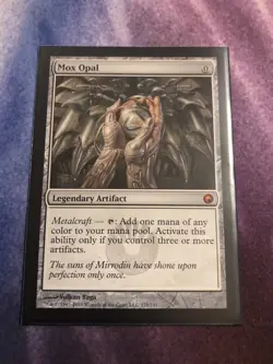 Magic The Gathering MTG - Mox Opal - Scars Of Mirrodin Lightly Played LP - Image 1