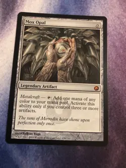 Magic The Gathering MTG - Mox Opal - Scars Of Mirrodin Lightly Played LP - Image 2