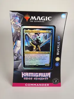 MTG Kamigawa Neon Dynasty Commander Deck Buckle Up Precon EDH NEW Sealed - Image 1