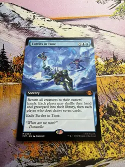 Turtles in Time - Extended Art TMT NM MTG - Image 3