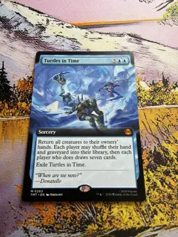 Turtles in Time - Extended Art TMT NM MTG - Image 4