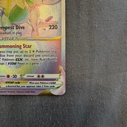 Lugia VSTAR 202/195 SWSH12: Silver Tempest Rainbow Secret Rare Pokemon Card - Image 2