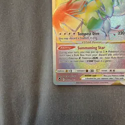 Lugia VSTAR 202/195 SWSH12: Silver Tempest Rainbow Secret Rare Pokemon Card - Image 5