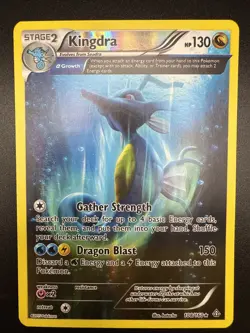 Pokemon TCG Kingdra (Alpha) 108/160 XY Primal Clash Reverse Holo, NM - Image 3