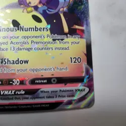 Pokemon TCG Mimikyu VMAX TG17/TG30 Brilliant Stars Trainer Gallery Holo NM - Image 4