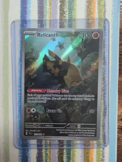 Relicanth 173/162 Temporal Forces Full Art Holo Illustration Rare Pokemon TCG - Image 1