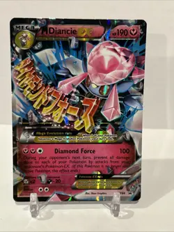 M Diancie EX XY44 XY Pokemon TCG Black Star Promo (HP) - Image 1