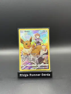 Pokemon Eevee TG11/TG30 Brilliant Stars Trainer Gallery Full Art Holo - Image 1