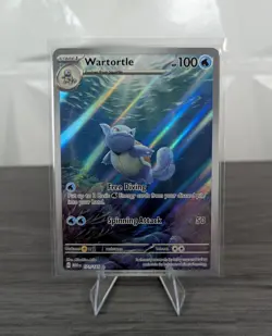 🌊 Pokemon TCG - Wartortle Illustration Rare — SV 151 #171/165 — NM — English 🌊 - Image 1