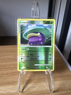 Pokemon TCG Lotad Shiny Holo Rare Reverse Holo Platinum SH4-12 2009 - Image 1