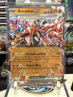 Pokemon TCG Koraidon EX Ascended Heroes 121/217 Near Mint 13Q - Image 1