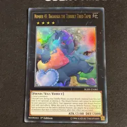 YUGIOH NUMBER 41 BAGOOSKA THE TERRIBLY TIRED TAPIR ULTRA RARE AC18/BLRR 1ST ED - Image 2