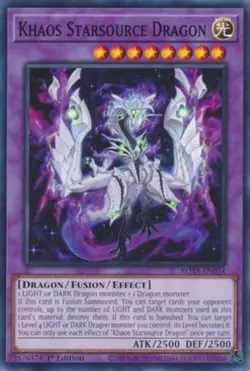 Khaos Starsource Dragon - ROTA-EN034 - Common - 1st Edition - Lightly Played - Image 1