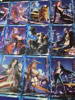 One Piece Full Set of 27 Collectible Character Anime Magazine Manga Full Art - Image 3
