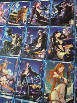 One Piece Full Set of 27 Collectible Character Anime Magazine Manga Full Art - Image 4