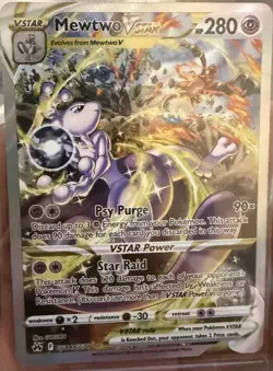 Mewtwo VSTAR GG44/GG70 - Crown Zenith Galarian Gallery Pokemon TCG - NM Card - Image 1