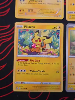 5x Pikachu Card LOT - Pokemon TCG - Image 2