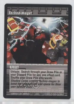 1996 Killer Instinct Trading Card Game Techno-mage! #TEMA - Image 1