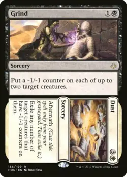 Grind // Dust | MtG Magic Hour of Devastation | English | Near Mint-Mint (NM) - Image 1