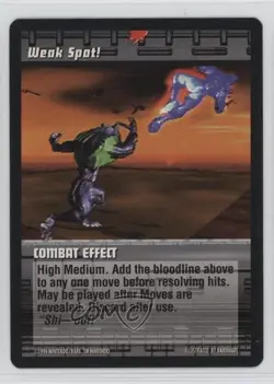 1996 Killer Instinct Trading Card Game Weak Spot! - Image 1