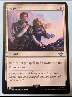 MTG Reprieve 026 Lord Of The Rings LOTR x1 NM Uncommon - Image 1