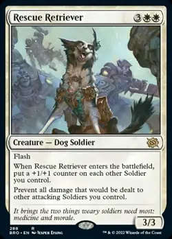 x1 Rescue Retriever R MTG The Brothers' War M/NM, English - Image 1
