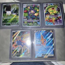 Phantasmal Flames Illustration Rare Near Mint Pokemon Card bundle of 5 - Image 1