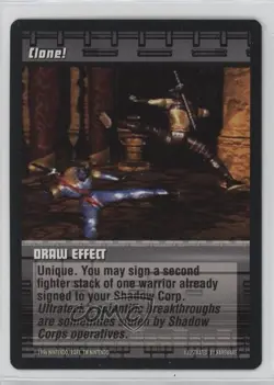 1996 Killer Instinct Trading Card Game Clone! - Image 1