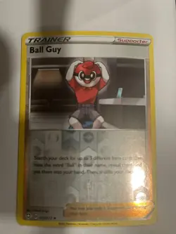 Ball Guy - 057/072 Shining Fates Pokemon Reverse Holo Foil Rare - Image 1