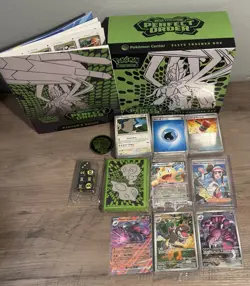 Perfect Order Pokemon Center ETB Opened Including Promo Read Description - Image 2