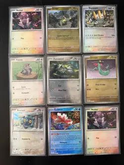 Pokemon TCG Masterball Lot Of 9 Cards Prismatic/Black Bolt/White Flare NM/M - Image 1