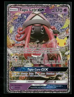 Tapu Lele GX Holo #60/145 Celebrations: Classic Collection Pokemon - Image 1