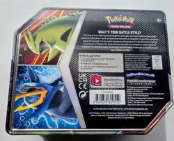 Pokemon Tyranitar V Strikers Factory sealed Over Full Tin - 5 packs 820650809552 - Image 2