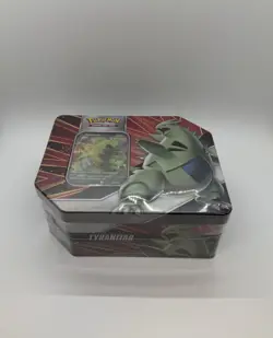 Pokemon TCG Tyranitar V Strikers Factory Sealed 5-Pack Tin - Image 5