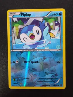 Pokemon TCG Piplup 36/162 Reverse Holo NM - Image 1