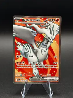 Reshiram ex 158/086 Ultra Rare White Flare Pokemon Holo NM/M - Image 1