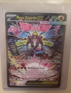 Pokemon Mega Zygarde EX 120/088 Perfect Order near mint fresh to sleeve - Image 1