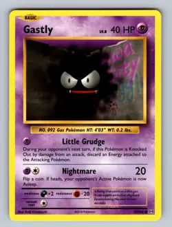 Gastly 47/108 Common XY - Evolutions NM Pokemon TCG - Image 1