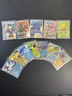 Pokemon Destined Rivals Full Art and EX Lot - Image 1