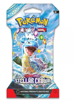 Pokemon Scarlet And Violet Stellar Crown Sleeved Booster Bundle Lot Of 10 Packs! - Image 4