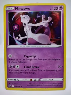 Pokemon TCG Crown Zenith: Mewtwo (059/159) *Holo* - Rare - Near Mint - Image 1
